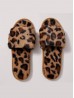 Leopard Soft Plush Fuzzy Non-Slip Slippers (4 Pairs)